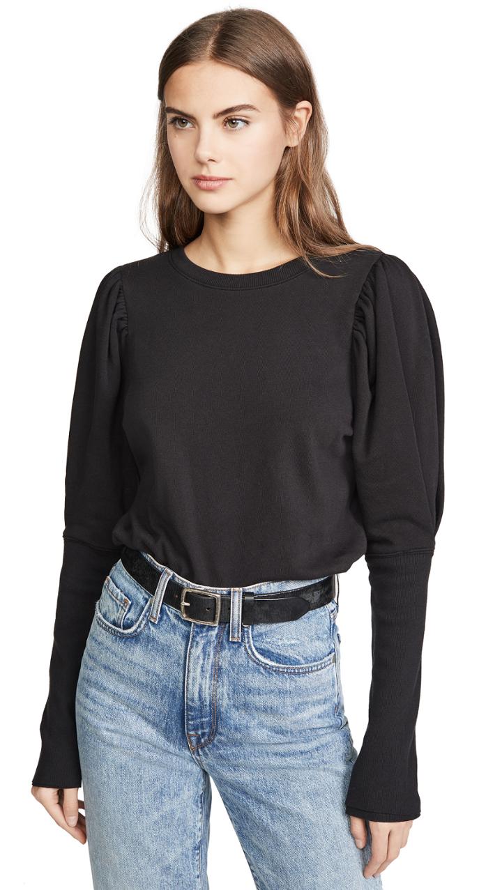 Goldie Puff Sleeve Sweatshirt