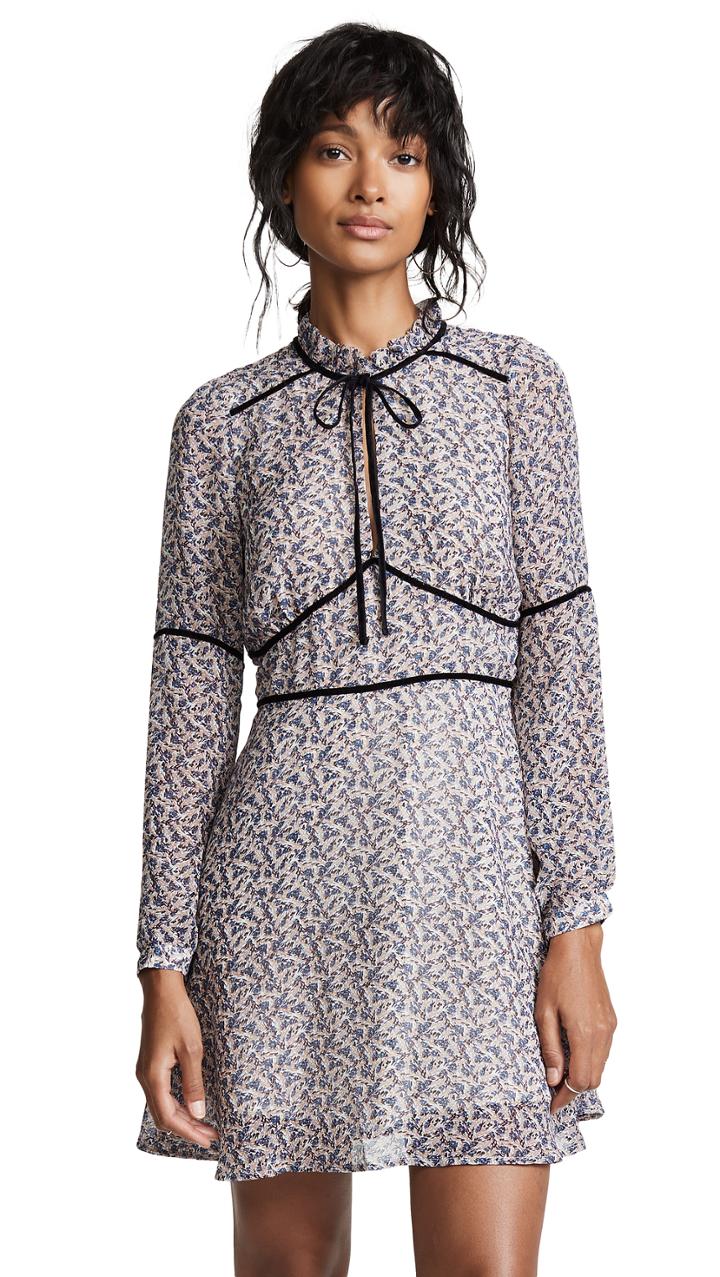 Cupcakes And Cashmere Laurena Delilah Ditsy Dress