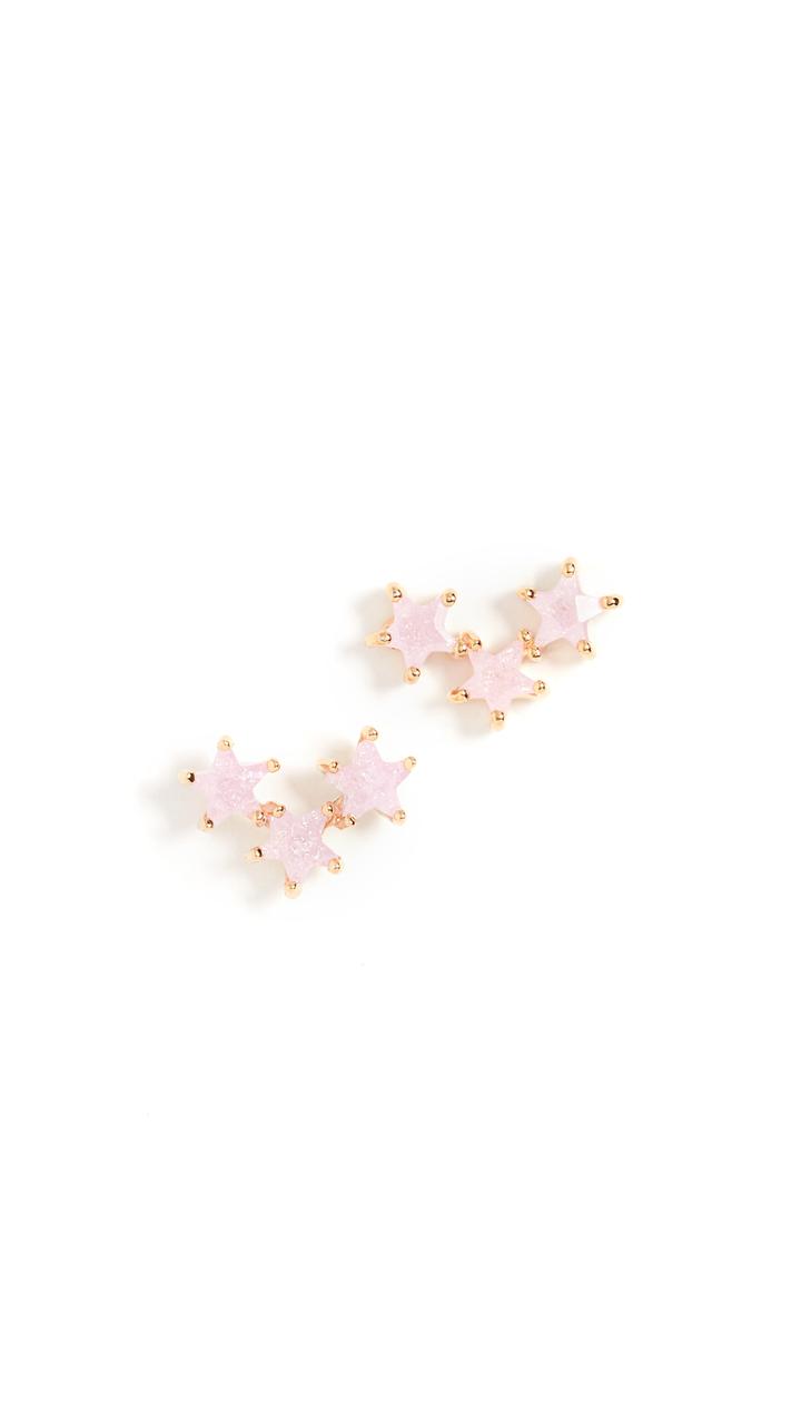 Theia Jewelry Asteria Three Star Stud Earrings