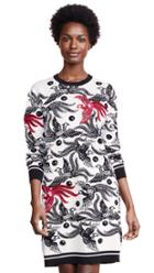 Kenzo Phoenix Jacquard Sweater Dress