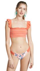 Maaji Citrus And Frills Bikini Top