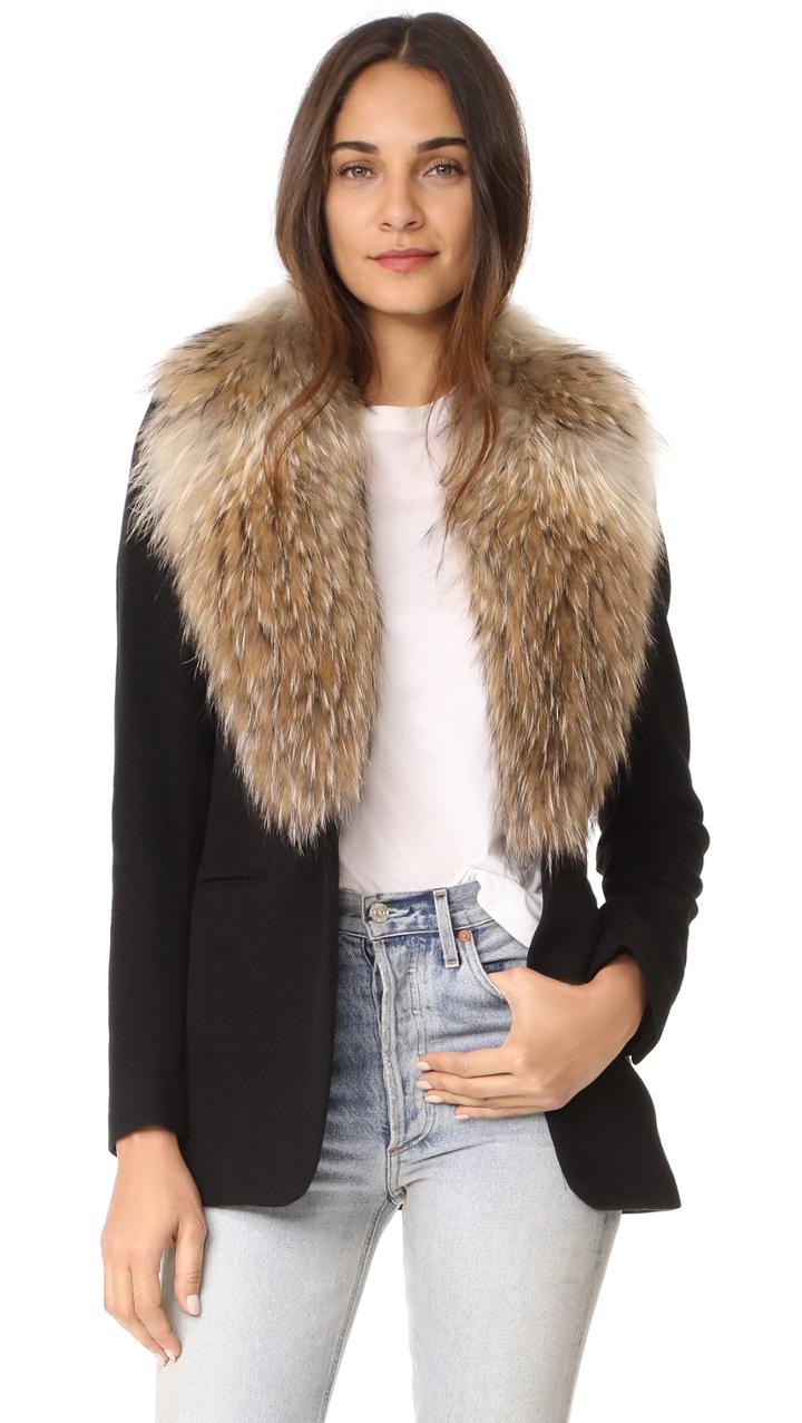 Sam Ludlow Snap Closure Coat