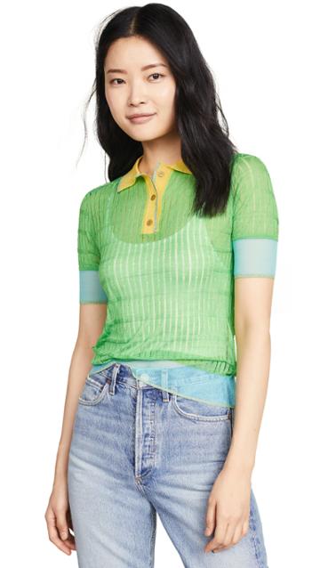 I Am Chen Colorblock Polo