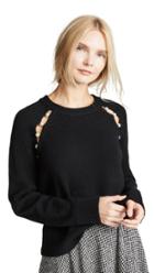 Alice Olivia Jolynn Relaxed Pullover Sweater