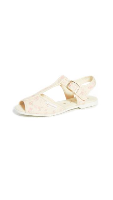 Superga X Loveshackfancy 1200 Rosetta Sandals