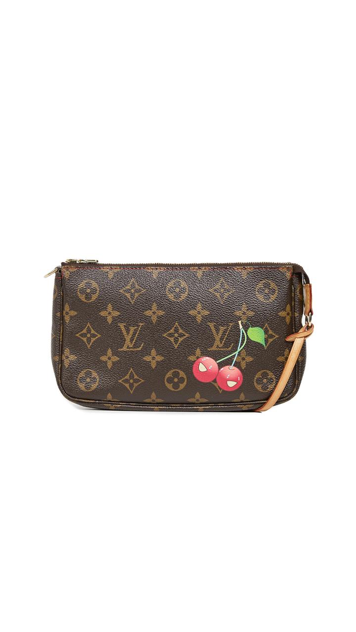 What Goes Around Comes Around Louis Vuitton Murakami Cherry Pochette Bag
