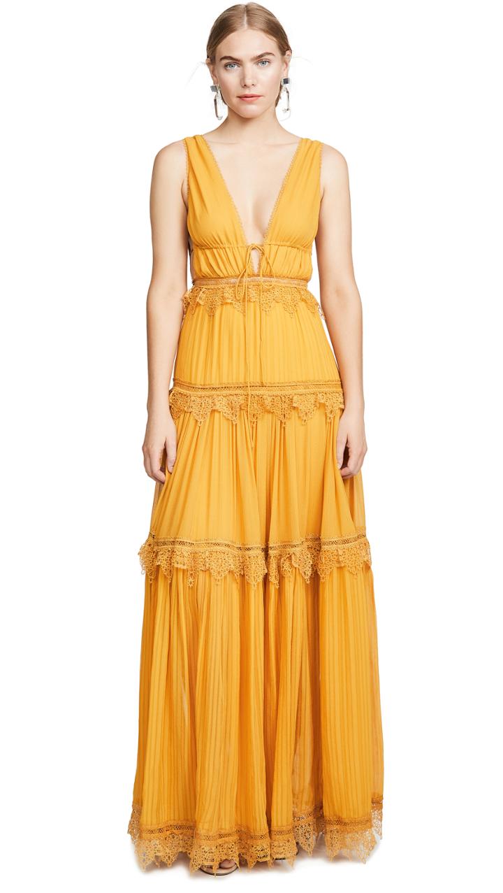 Jonathan Simkhai Open Back Maxi Dress
