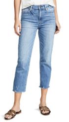 Paige Hoxton Straight Crop Jeans