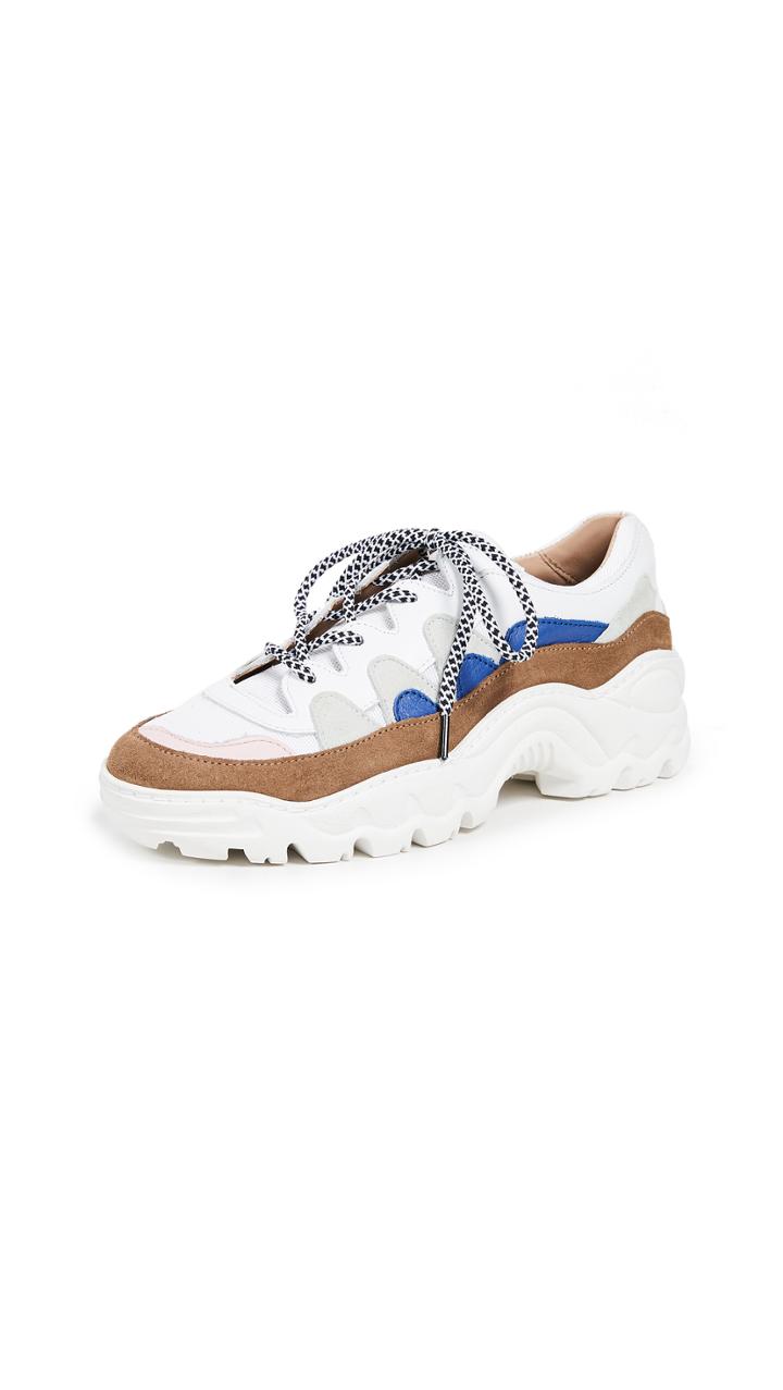 An Hour And A Shower Creamy Trainer Sneakers
