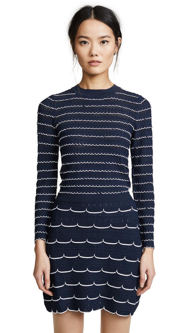 Sonia Rykiel Striped Miniskirt