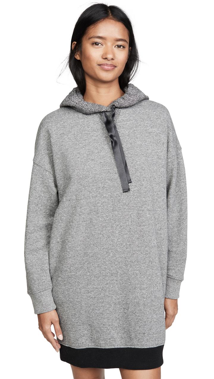 Atm Anthony Thomas Melillo French Terry Hoodie Dress