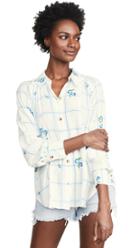 Free People Window To My Heart Button Down