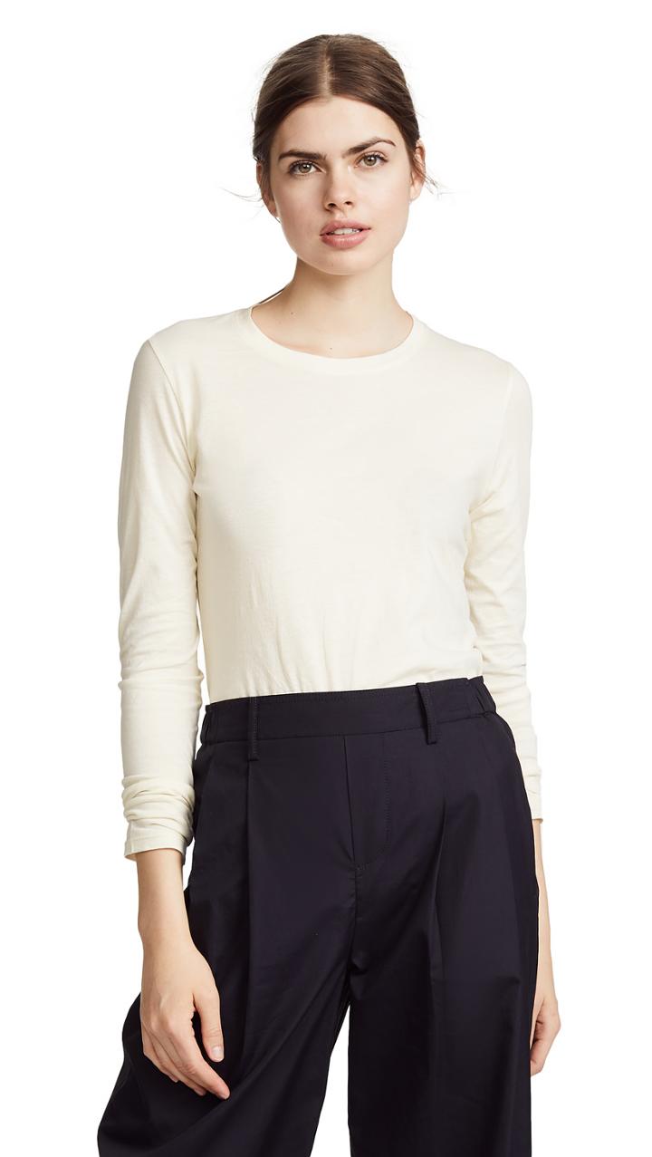 Vince Essential Long Sleeve Tee