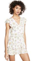 Alice Olivia Mariska Ruffled Skort Romper