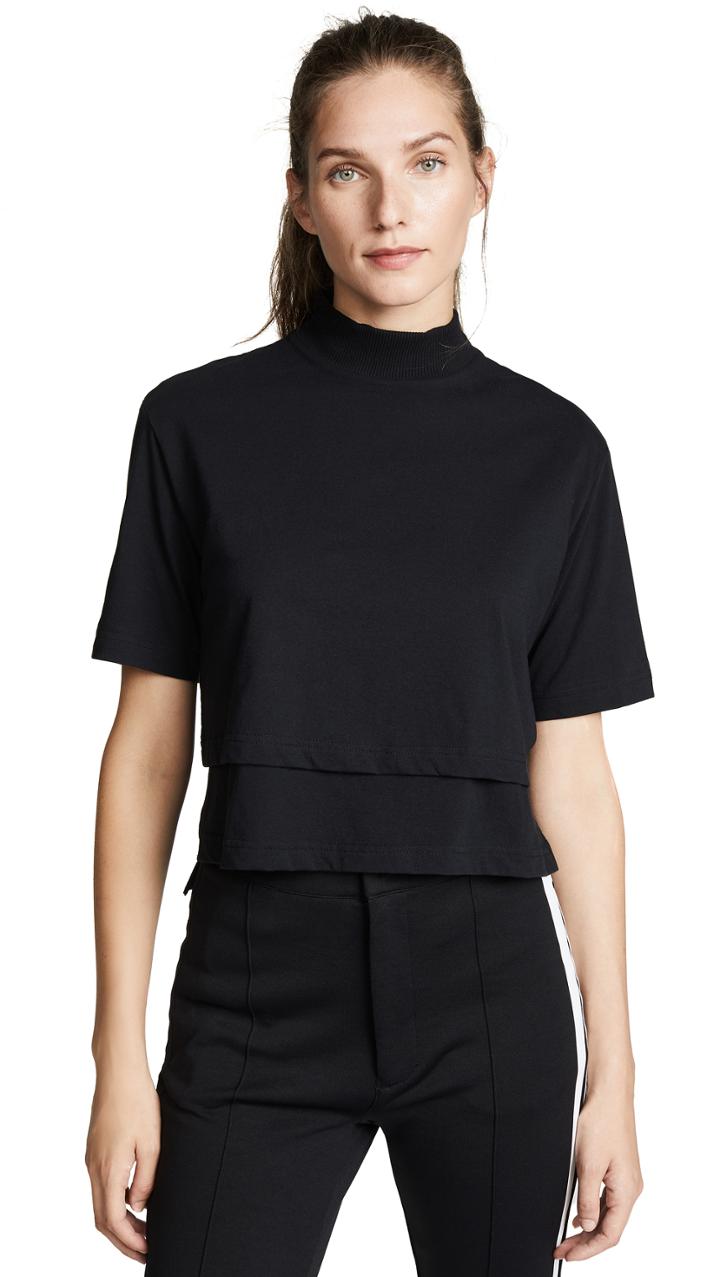 Y 3 Stacked Logo Tee