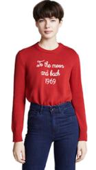 Red Valentino Embroidered Sweater
