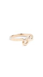 Sorellina 18k Gold Bezel Stone Studs