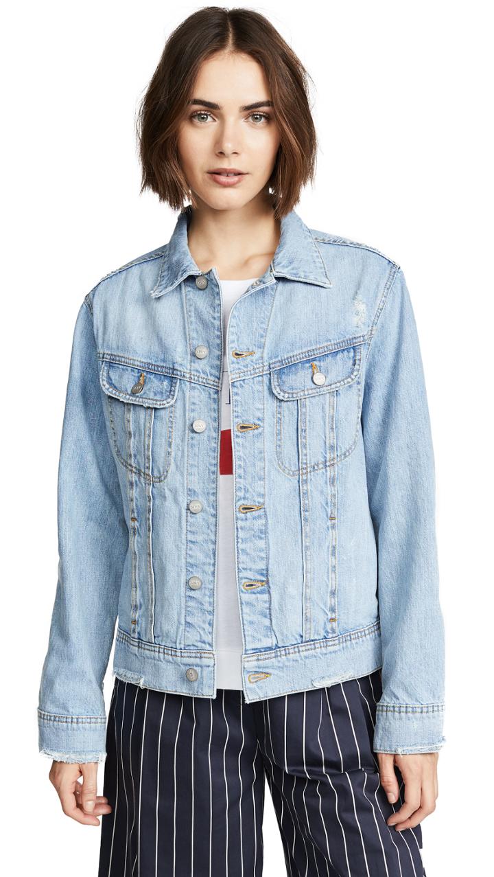 Siwy Evy Zip Sleeve Denim Jacket