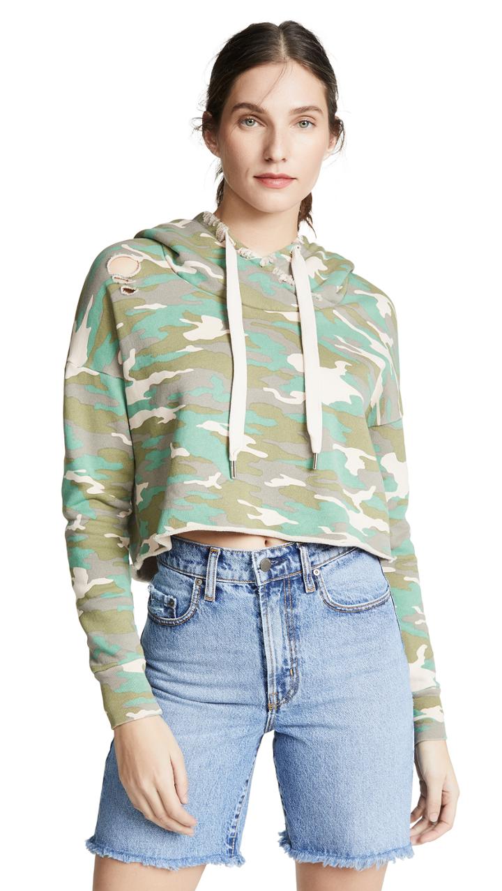 Nsf Savannah Cropped Hoodie