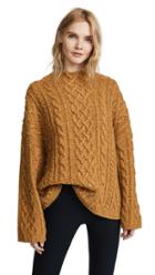 Milly Oversized Fisherman Sweater