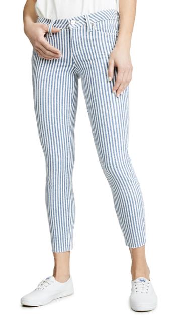 Paige Verdugo Stripe Jeans