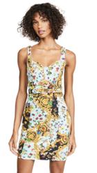 Versace Jeans Couture Denim Printed Dress