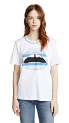 Markus Lupfer Gradient Lip Tee