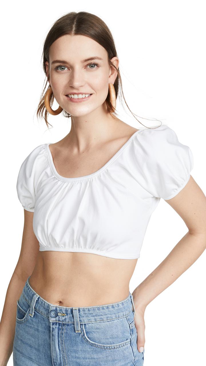 Eve Denim Georgette Top