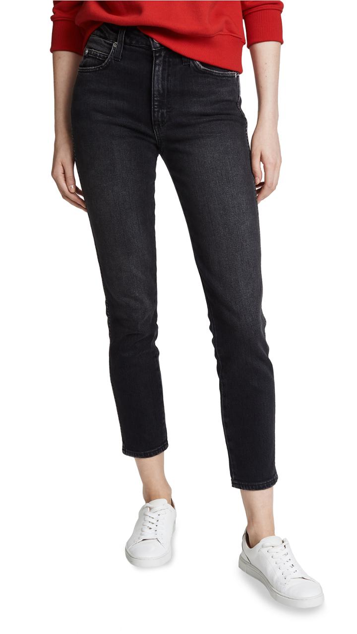 Amo High Rise Stix Crop Jeans