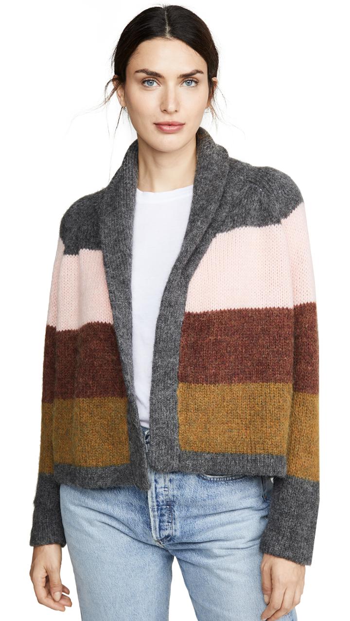 The Great Striped Lodge Cardigan