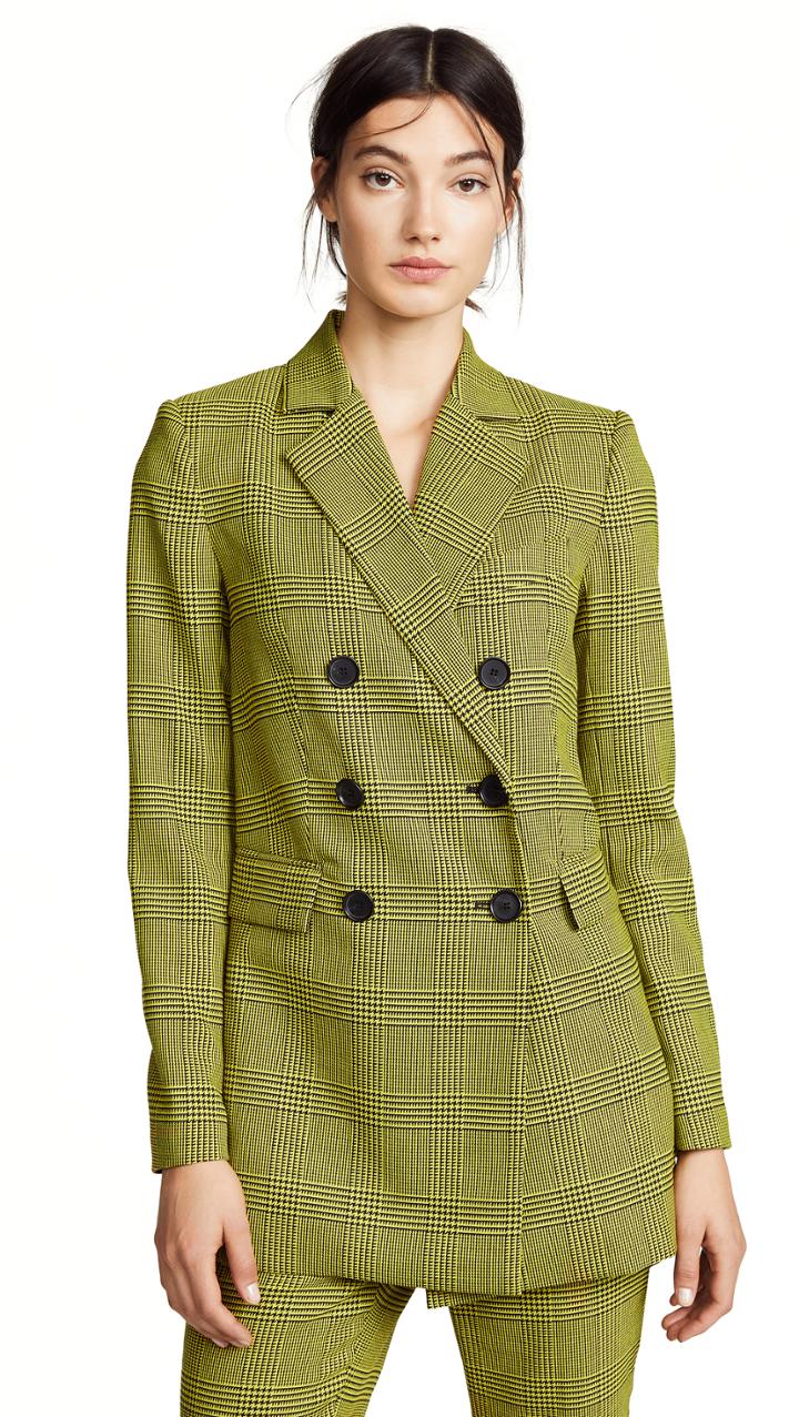 Robert Rodriguez D B Plaid Blazer