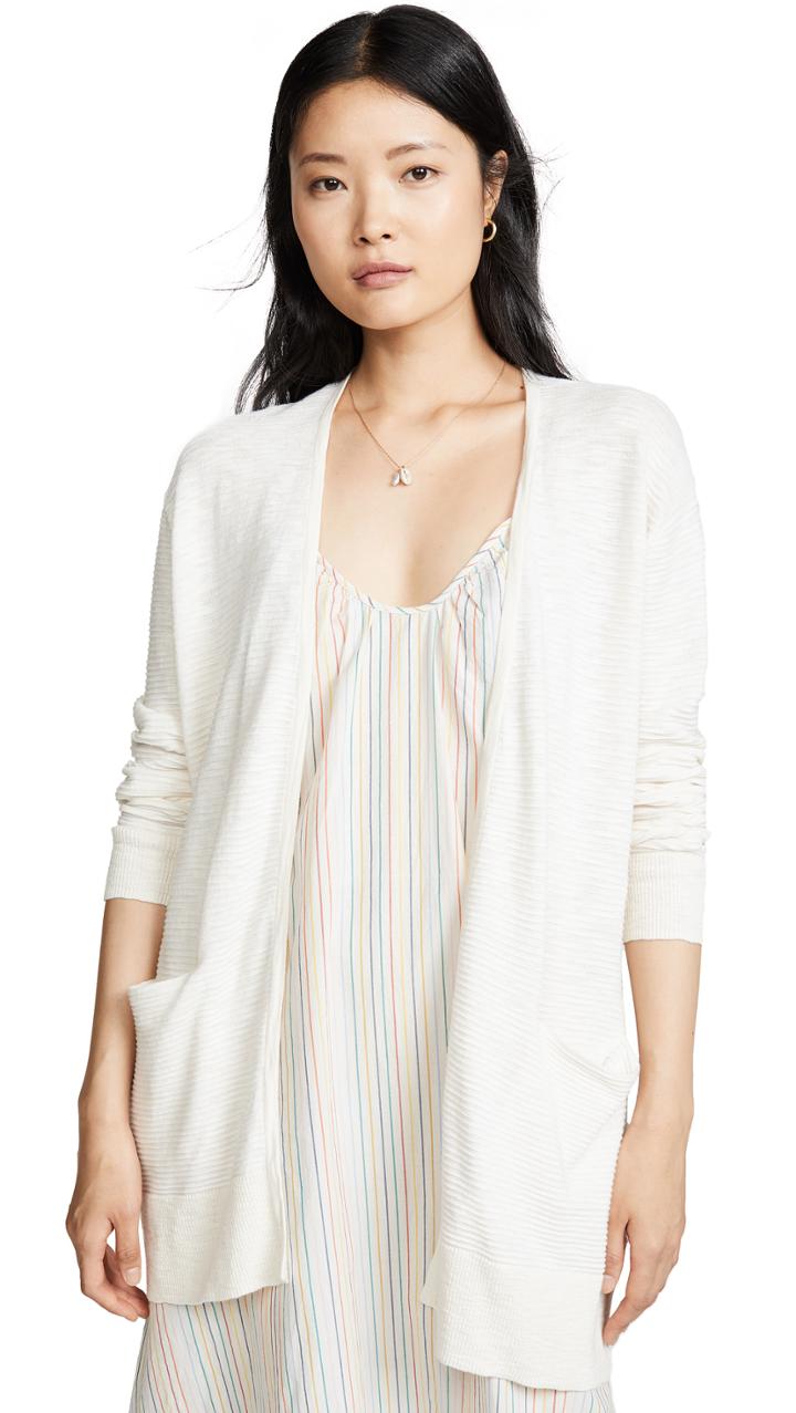 Madewell Summer Ryder Cardigan Sweater In Stripe