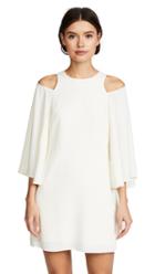 Halston Heritage Bell Sleeve Shift Dress
