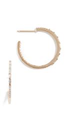 Shay 5 Baguette Small Hoop Earrings