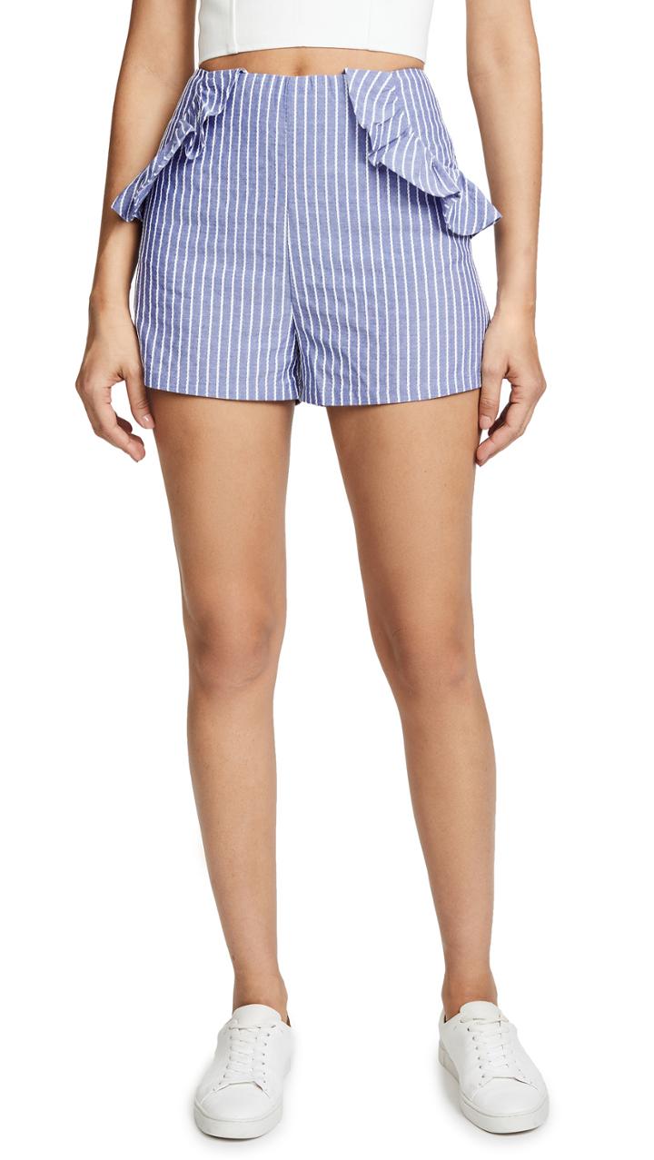 The Fifth Label Parcel Stripe Shorts