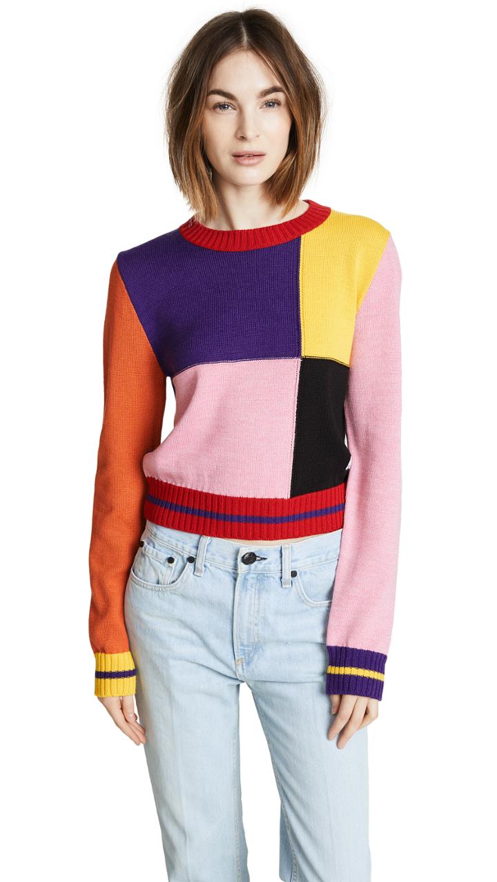 Msgm Multi Colored Sweater