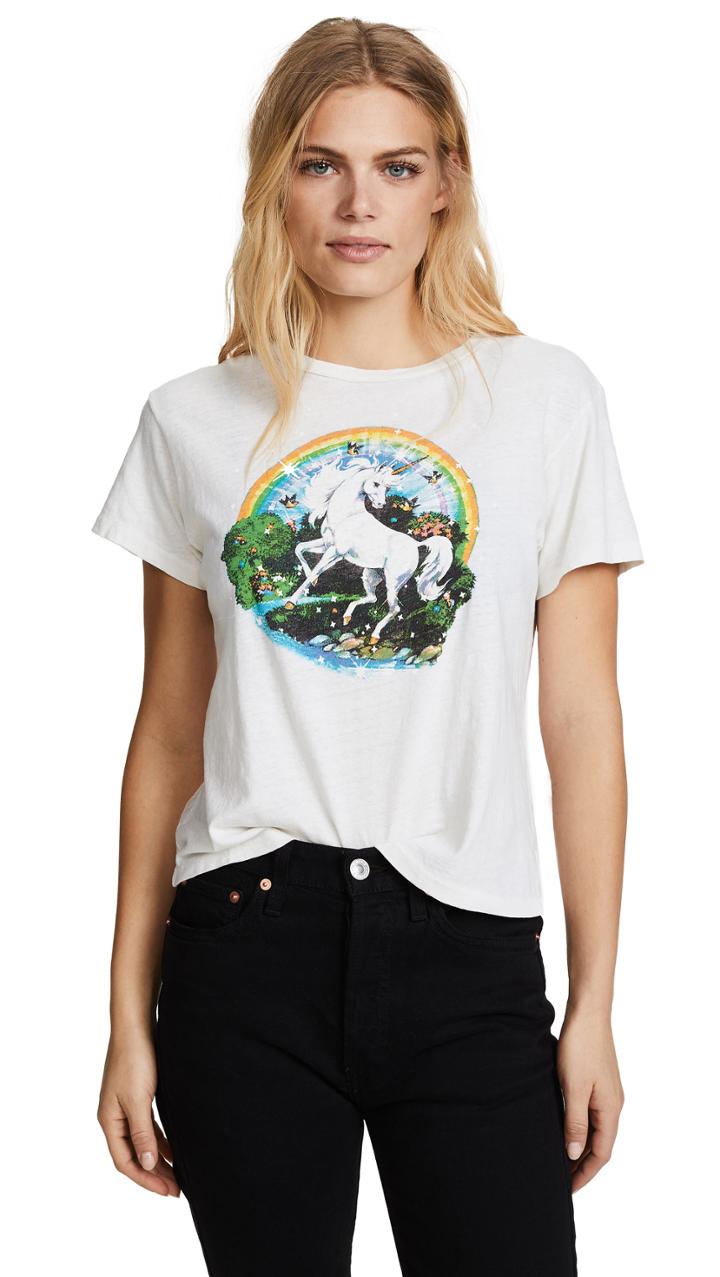 Re Done The Unicorn Dream Tee