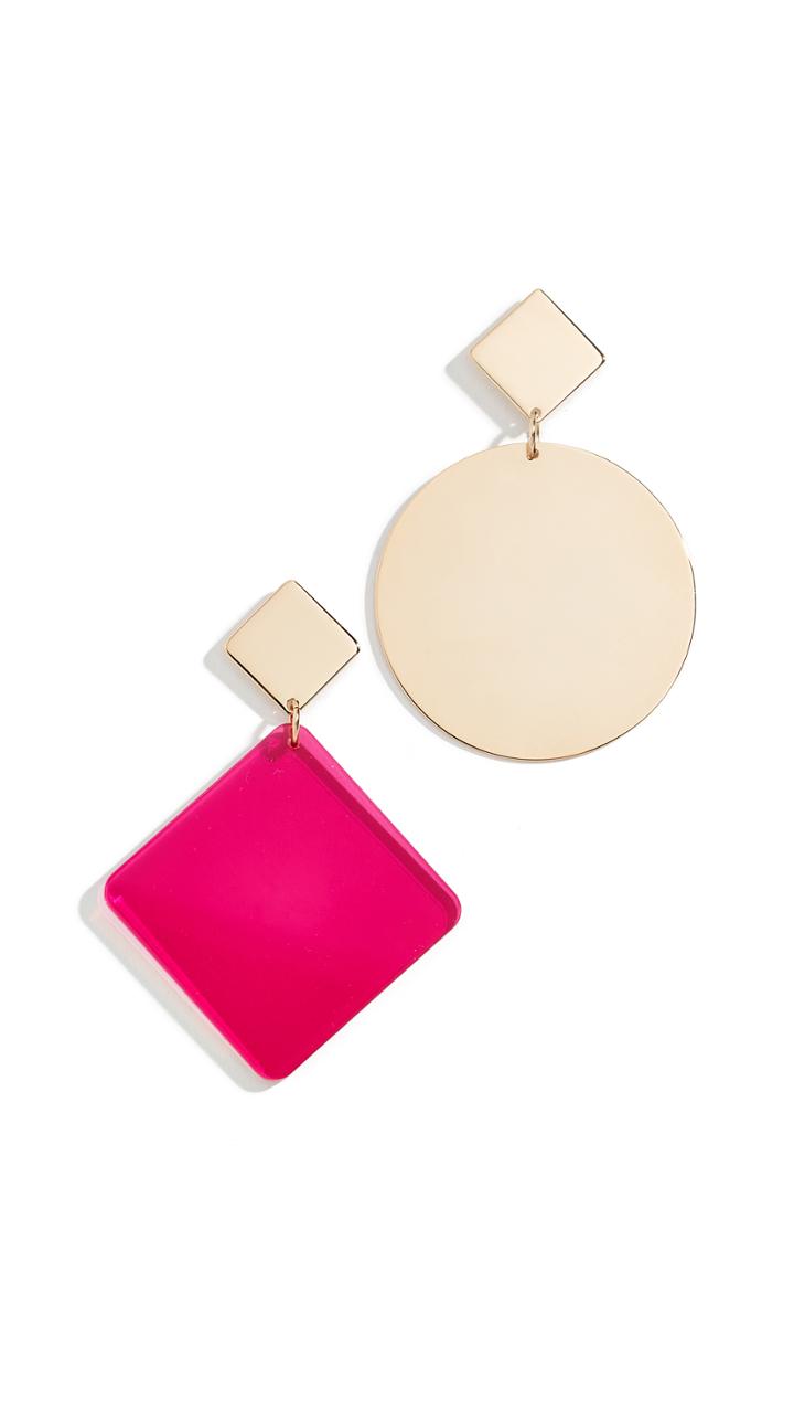 Isabel Marant Asymmetrical Earrings
