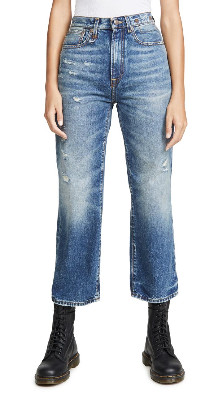 R13 Pan Denim Trousers