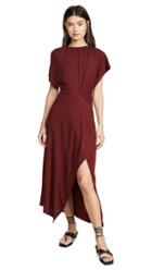 Yigal Azrouel Asymmetric Shirred Dress
