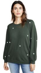 The Great Bubble Sweatshirt With Wildflower Embroidery