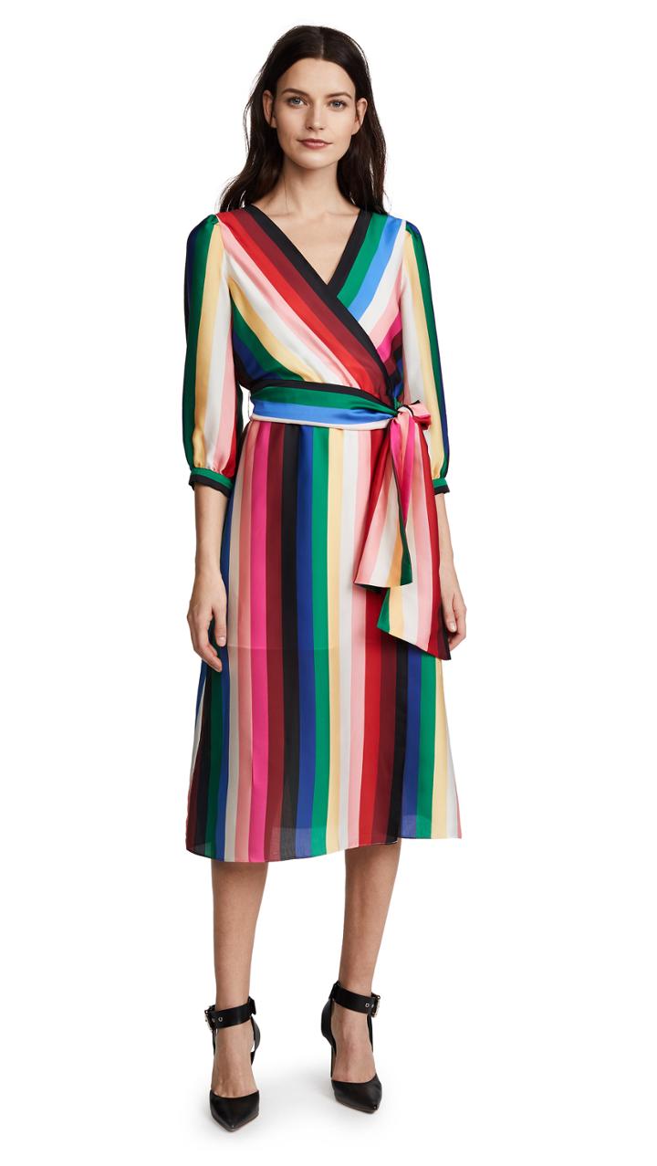 Alice Olivia Dyanna Midi Dress