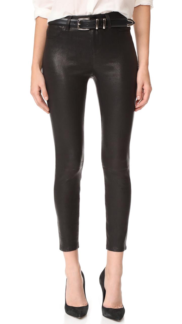 L Agence Adelaide High Rise Ankle Skinny Pants