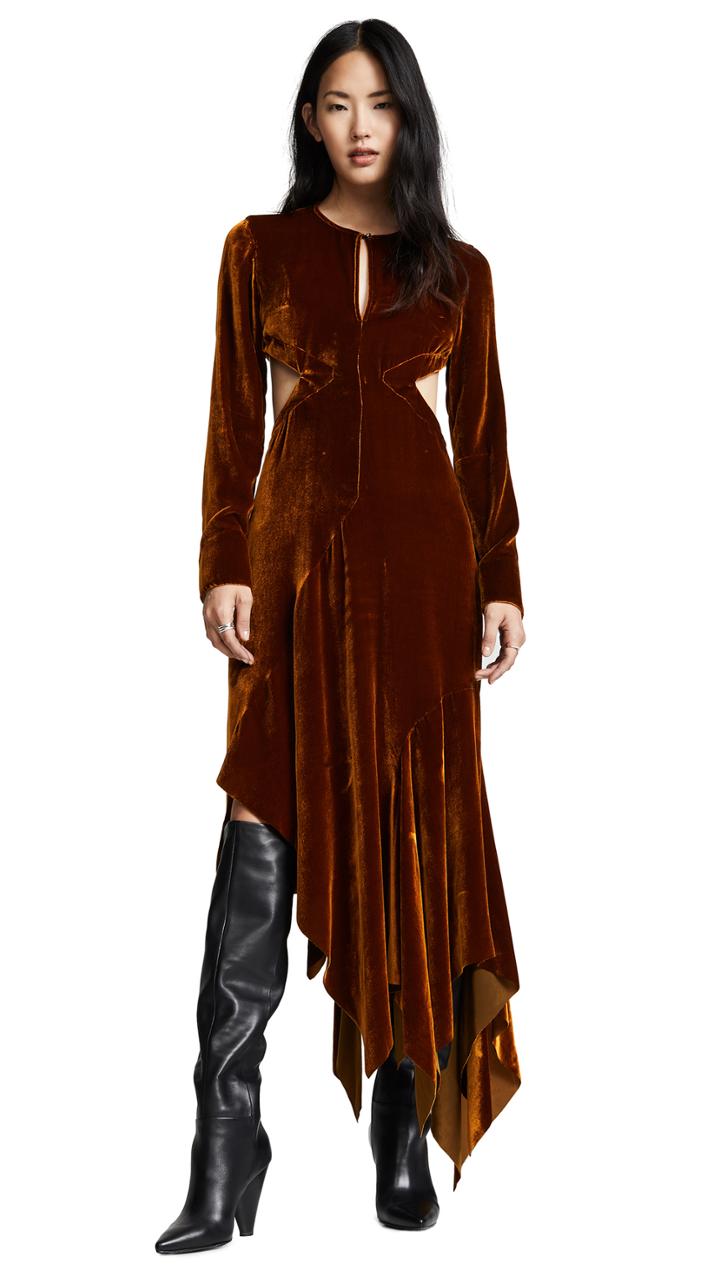 Marques Almeida Cutout Back Dress