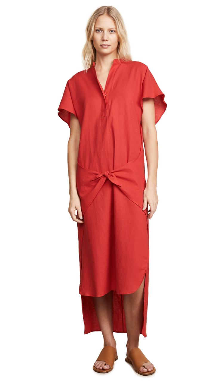 Vince Wrap Front Dress