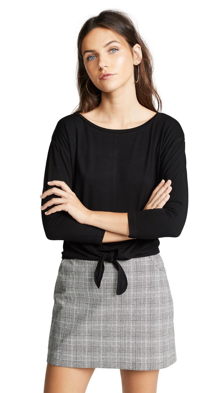 Bb Dakota Tie Breaker Tee