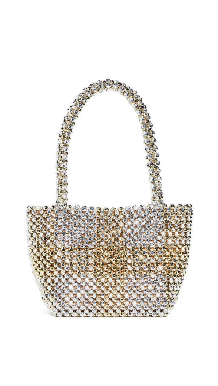 Loeffler Randall Mini Beaded Tote