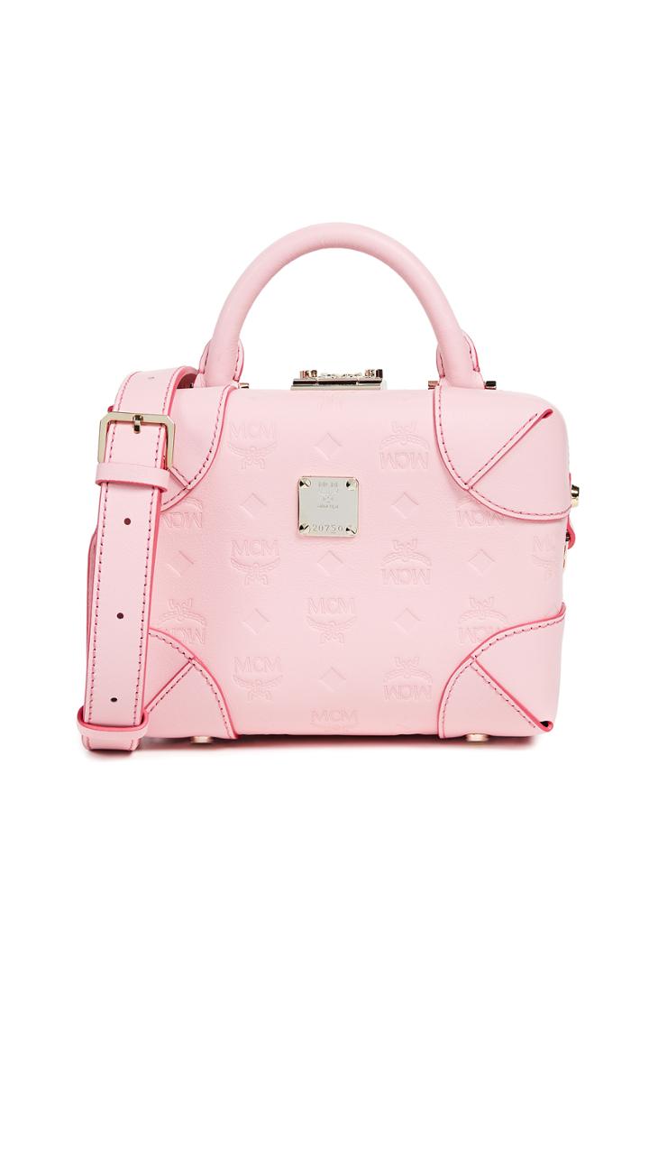 Mcm Soft Berlin Monogram Small Crossbody