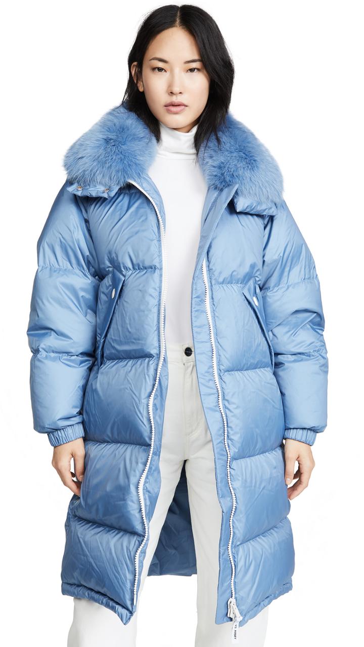 Army By Yves Salomon Fur Hood Puffer