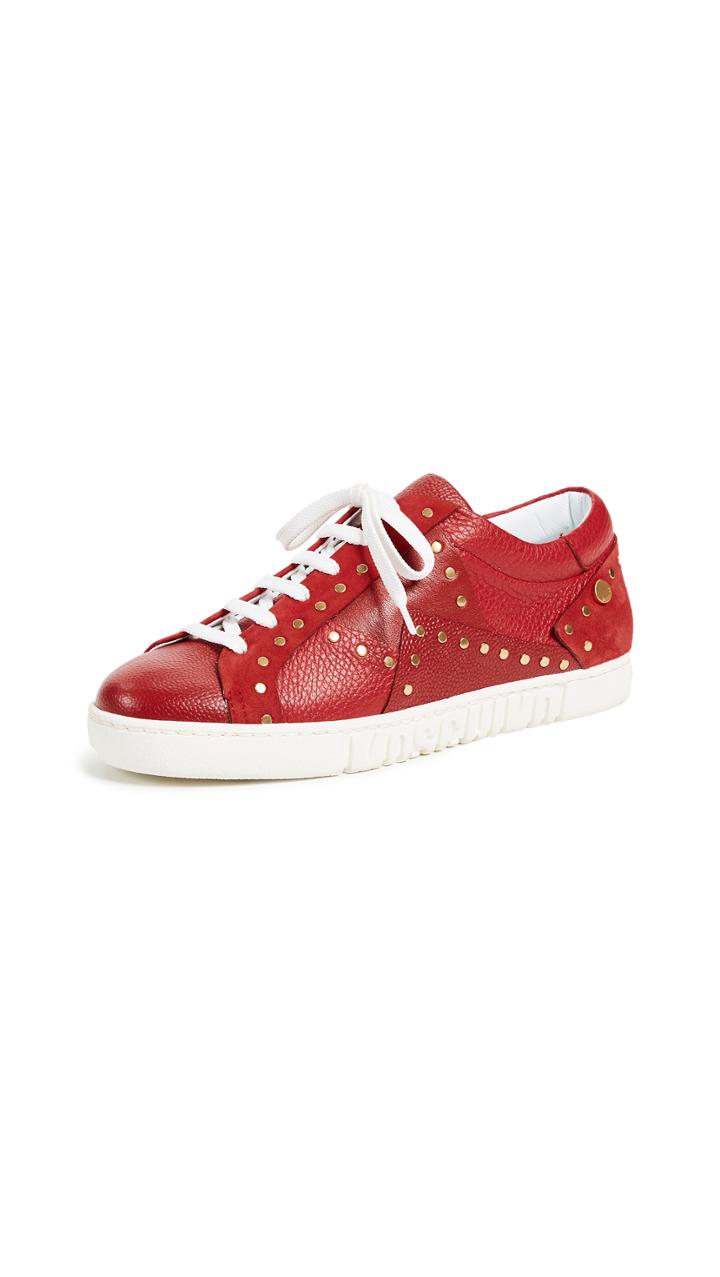 Moschino Studded Sneakers